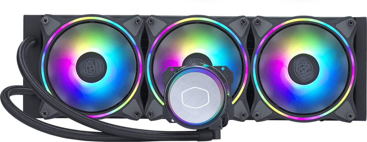 Refurbished Cooler Master MasterLiquid ML360 Illusion Zwart Refurbished Cooler Master MasterLiquid ML360 Illusion Zwart